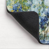 虹彩の花瓶を持つ女性 マウスパッド (コーナー)