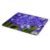 虹彩の花 カッティングボード (角)