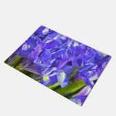 虹彩の花 ドアマット (アングル)