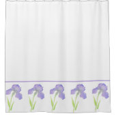 虹彩パターン シャワーカーテン (正面)