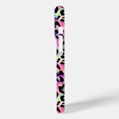 虹彩ヒョウ柄モノグラム Case-Mate iPhoneケース (裏面 / 左)