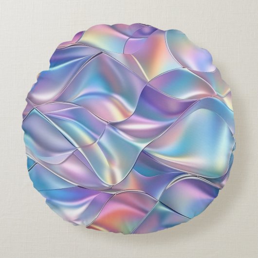 虹彩メタリック6 ラウンドクッション (正面)