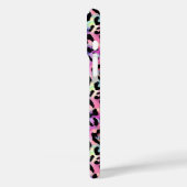 虹彩レオパードプリントモノグラム Case-Mate iPhoneケース (裏面 / 左)