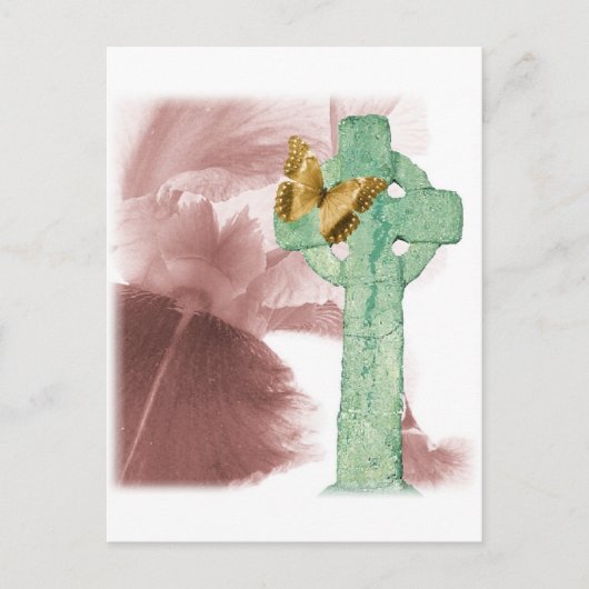 虹彩及び石標 ポストカード (正面)