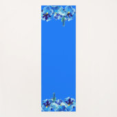 虹彩日本の花 ヨガマット (正面)