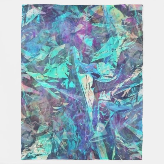 虹彩毛布 フリースブランケット (正面)