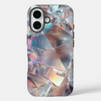虹彩水晶マッチングカップル電話ケース iPhone 16ケース