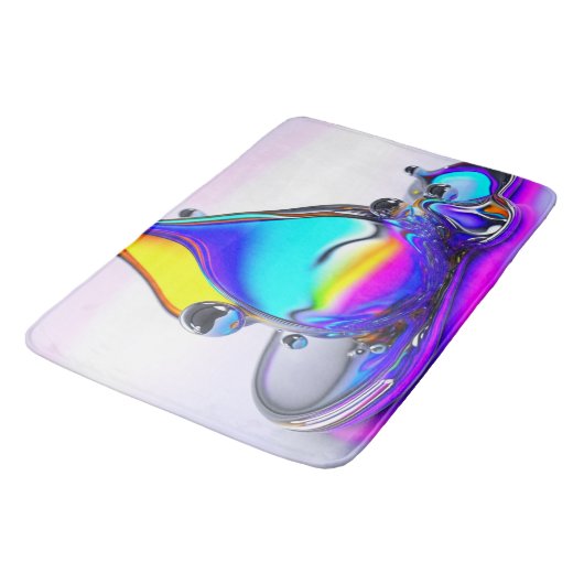 虹彩液 バスマット (アングル)