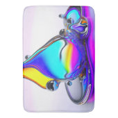 虹彩液 バスマット (正面縦)