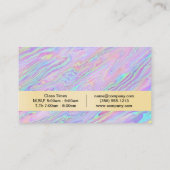 虹彩液 名刺 (裏面)