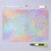 虹彩状箔及びホログラフィックグリッター 薄葉紙 (クラフト)