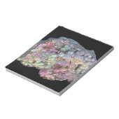 虹彩色を示すゲーテ ノートパッド (回転)