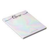 虹彩色手書き書道 ノートパッド (アングル)
