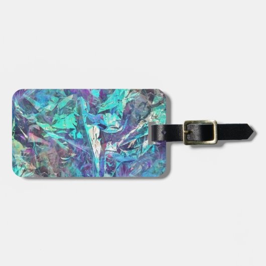 虹彩色 ラゲッジタグ (正面横)