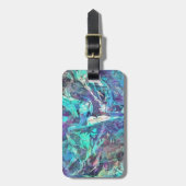 虹彩色 ラゲッジタグ (正面縦)