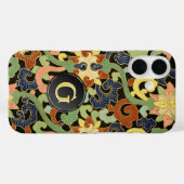 虹彩花モノグラム Case-Mate iPhoneケース (裏面 (横))