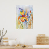 虹彩花 ポスター (キッチン)