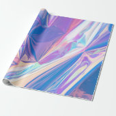 虹彩赤外ホログラフィックパターン ラッピングペーパー (アンロールド)