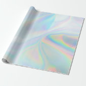 虹彩赤外ホログラフィックパターン ラッピングペーパー (アンロールド)