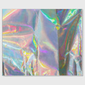 虹彩赤外ホログラフィックパターン ラッピングペーパー (フラット)