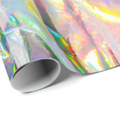 虹彩赤外ホログラフィックパターン ラッピングペーパー (ロールコーナー)