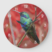 虹彩輝き ラージ壁時計 (正面)