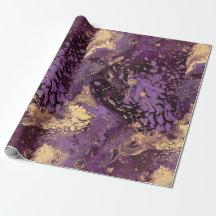 虹彩金ゴールドインクの渦巻き