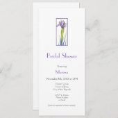 虹彩 招待状 (正面/裏面)