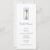 虹彩 招待状 (正面)