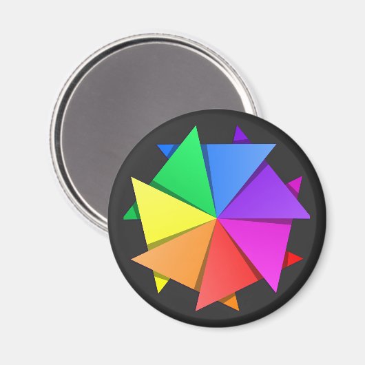 虹折り マグネット (正面/裏面)