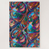 虹抽象芸術パズル ジグソーパズル (縦)