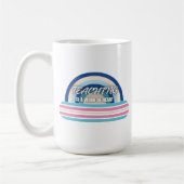 虹教えはハート コーヒーマグカップ (左)