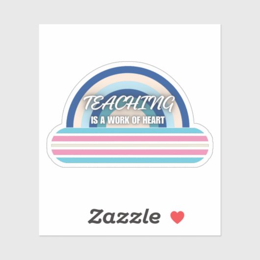 虹教えはハート シール (シート)