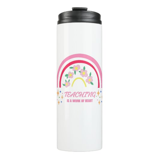 虹教えはハート タンブラー (正面)