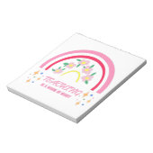虹教えはハート ノートパッド (回転)