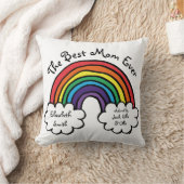 虹最高のの母の日カラフルに母は クッション (ブランケット)