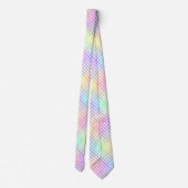 虹格子模様 ネクタイ (裏面)