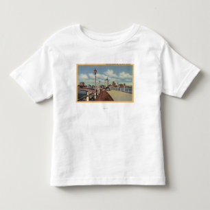 虹桟橋からの都市の眺め トドラーTシャツ
