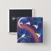 虹橋に 缶バッジ (正面&裏面)