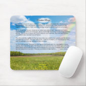 虹橋女性犬の悔やみや弔慰のマウスパッド マウスパッド (マウス)