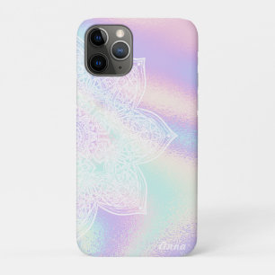 *~*虹波ホログラフィック虹彩曼荼羅 iPhone 11 PROケース