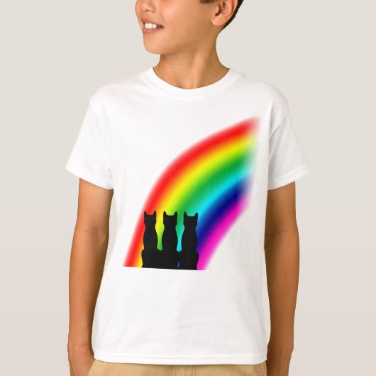 虹猫 Tシャツ (正面)