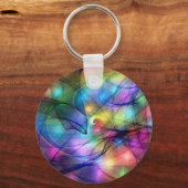 虹白熱［赤熱］光を放つ灯 キーホルダー (正面)