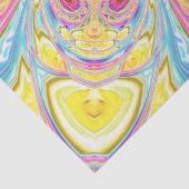 虹絞り染めアクリル液注花 薄葉紙 (詳細)