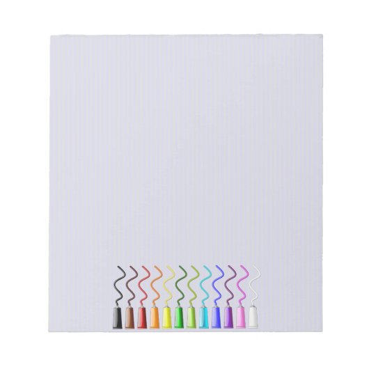 虹絵を描 ノートパッド (正面)