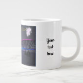 虹色お洒落のフェアコアコーヒーマグ ジャンボコーヒーマグカップ (右)