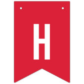 虹色お洒落の数々の誕生日旗 バンティングフラッグ (第2の旗)