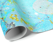 虹色かわいらしパールきらめくマーメイドはかりで測 ラッピングペーパー (ロールコーナー)