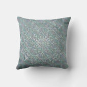 虹色きらめくマンダラボホシック クッション (裏面)