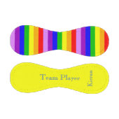 虹色に輝いた 野球ボール (パネル)